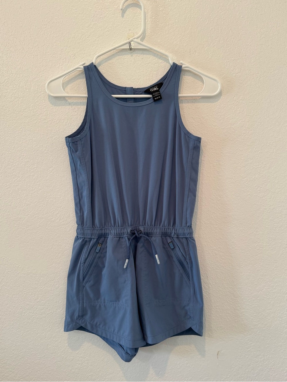 Athleta Girl Romper in Blue Size Medium Like New